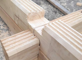 Особенности профилированного бруса 1